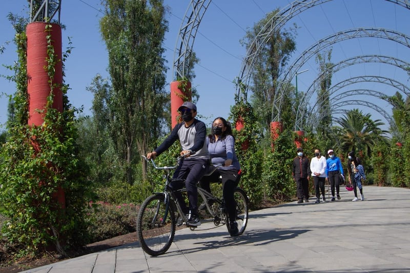 Ciclovía rural CDMX (Foto: Sedema)
