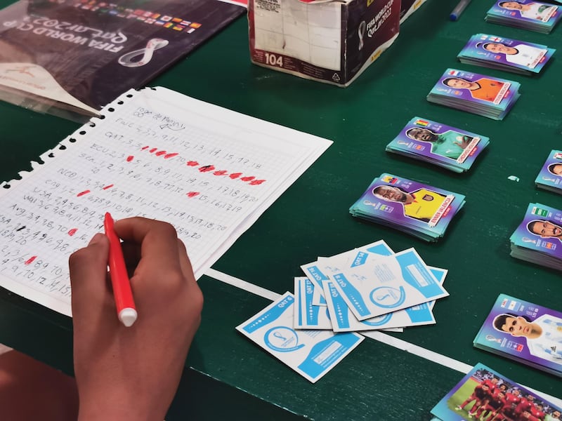 Completar todo el álbum es una tarea difícil.