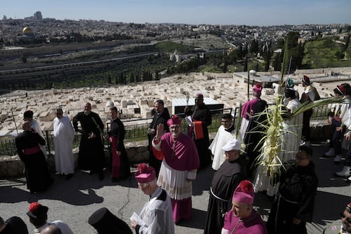 ¡Histórico! Israel impide misa de Domingo de Ramos en Jerusalén por primera vez en siglos