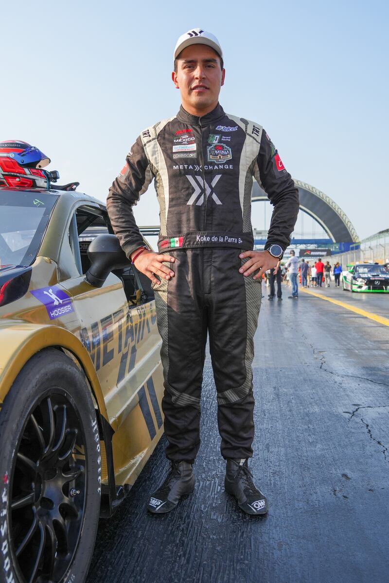 Koke de la Parra, piloto de NASCAR Challenge 2024, escudería Imagen: cortesía.