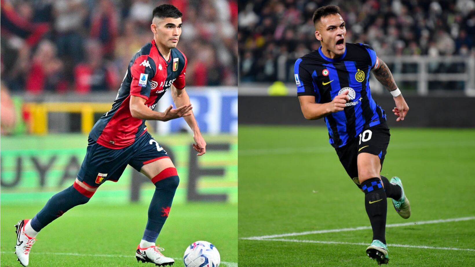 Genoa vs. Inter.