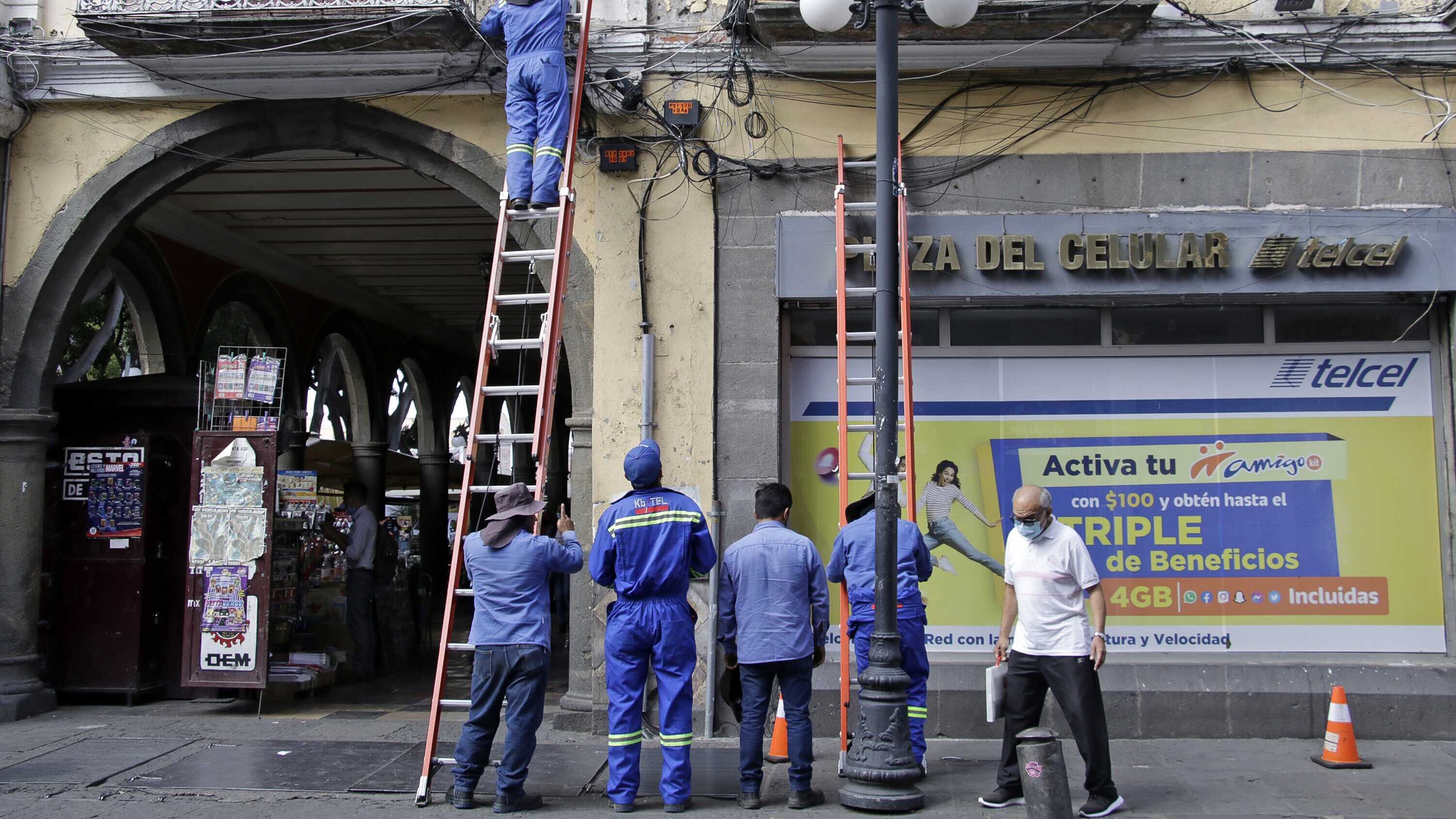 Roban el cableado de cobre.