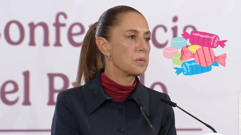 “¿Por qué quitaste los dulces?”: Una niña cuestiona a Sheinbaum en plena Mañanera