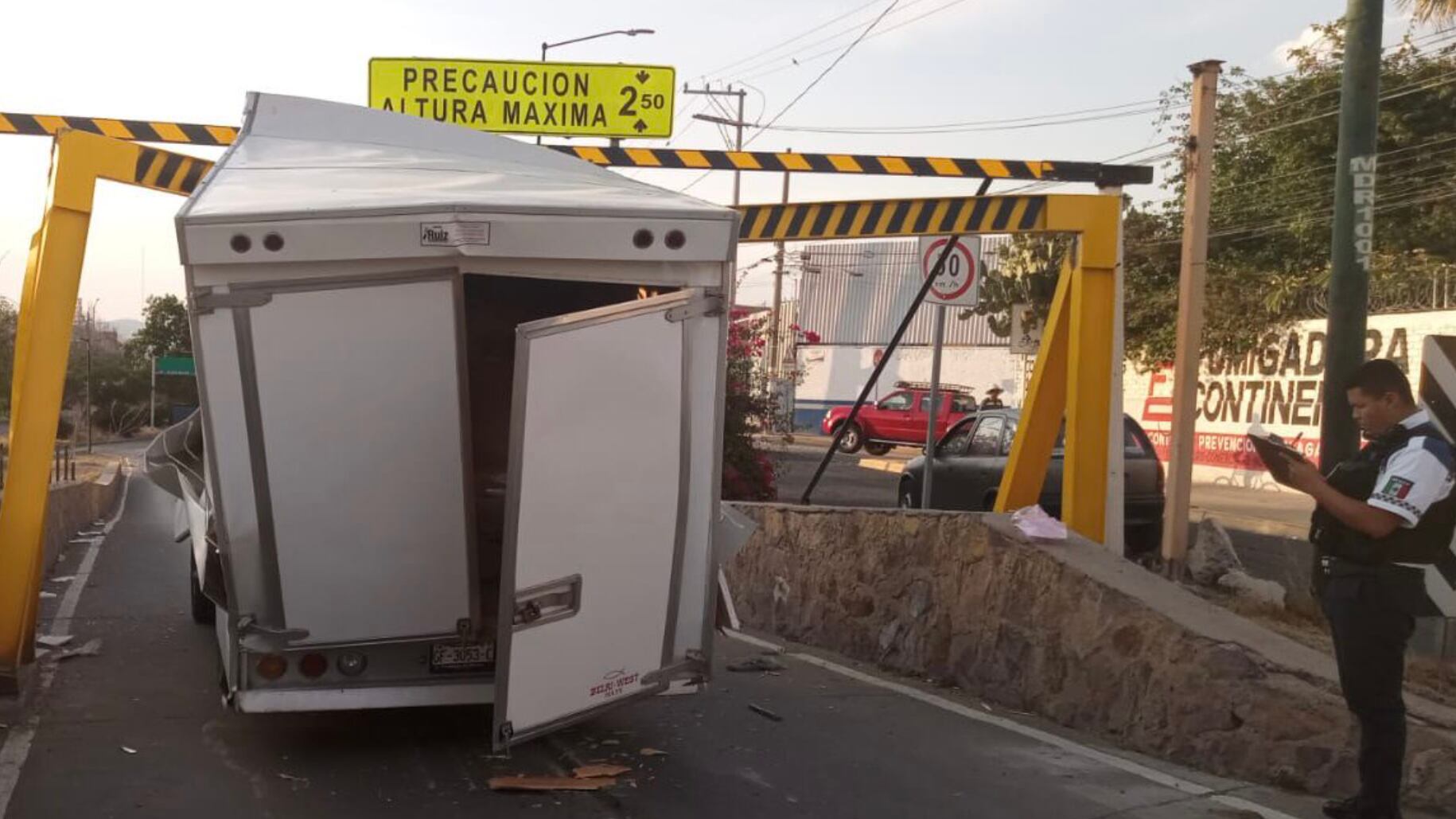 Son 15 puntos de acceso a los carriles centrales del Malecón.