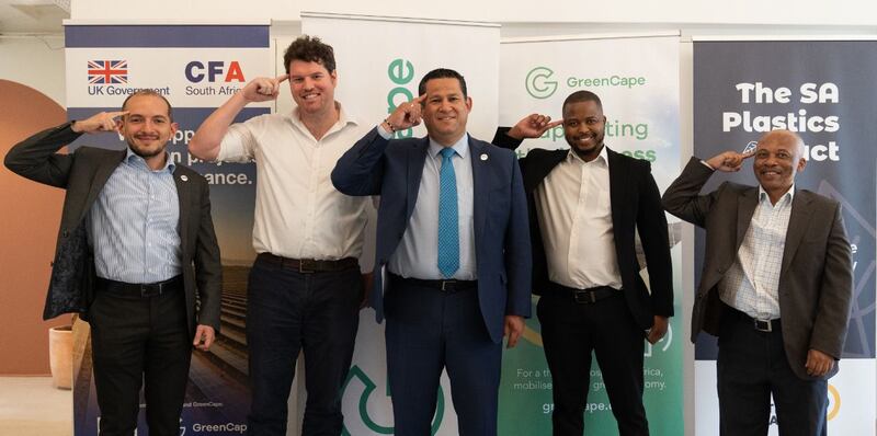 Diego Sinhue se reúne con directivos de Greencape en Sudáfrica.
