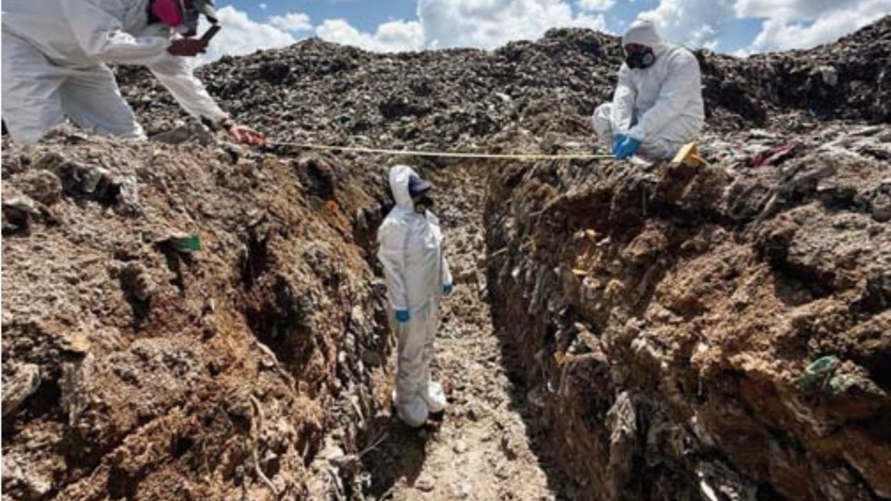 Hallan restos óseos humanos en San Juan del Río