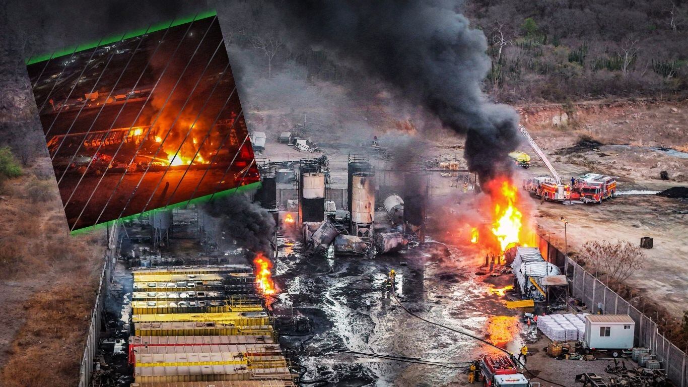 Incendio en Culiacán