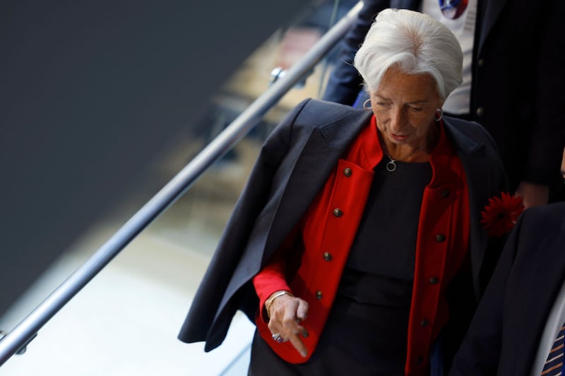 Christine Lagarde es la presidente del Banco Central Europeo