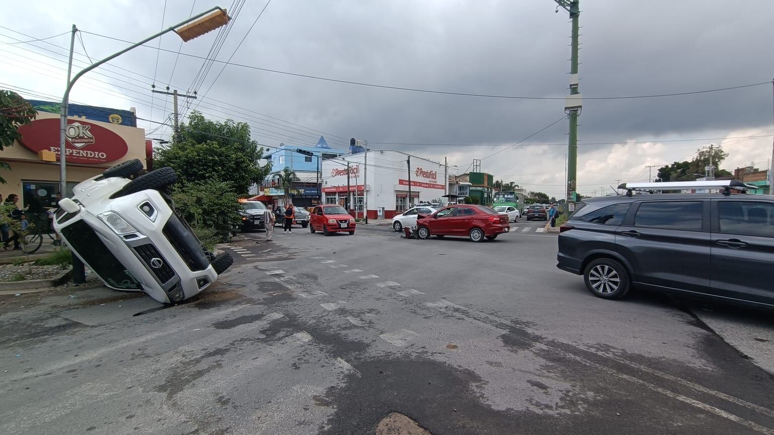 El percance se registró sobre avenida de Las Torres y Puerto Guaymas en la colonia Miramar.