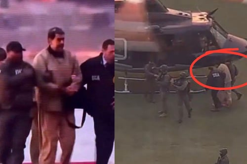 Video: Así fue trasladado Nicolás Maduro con uniforme de preso a una corte en Nueva York