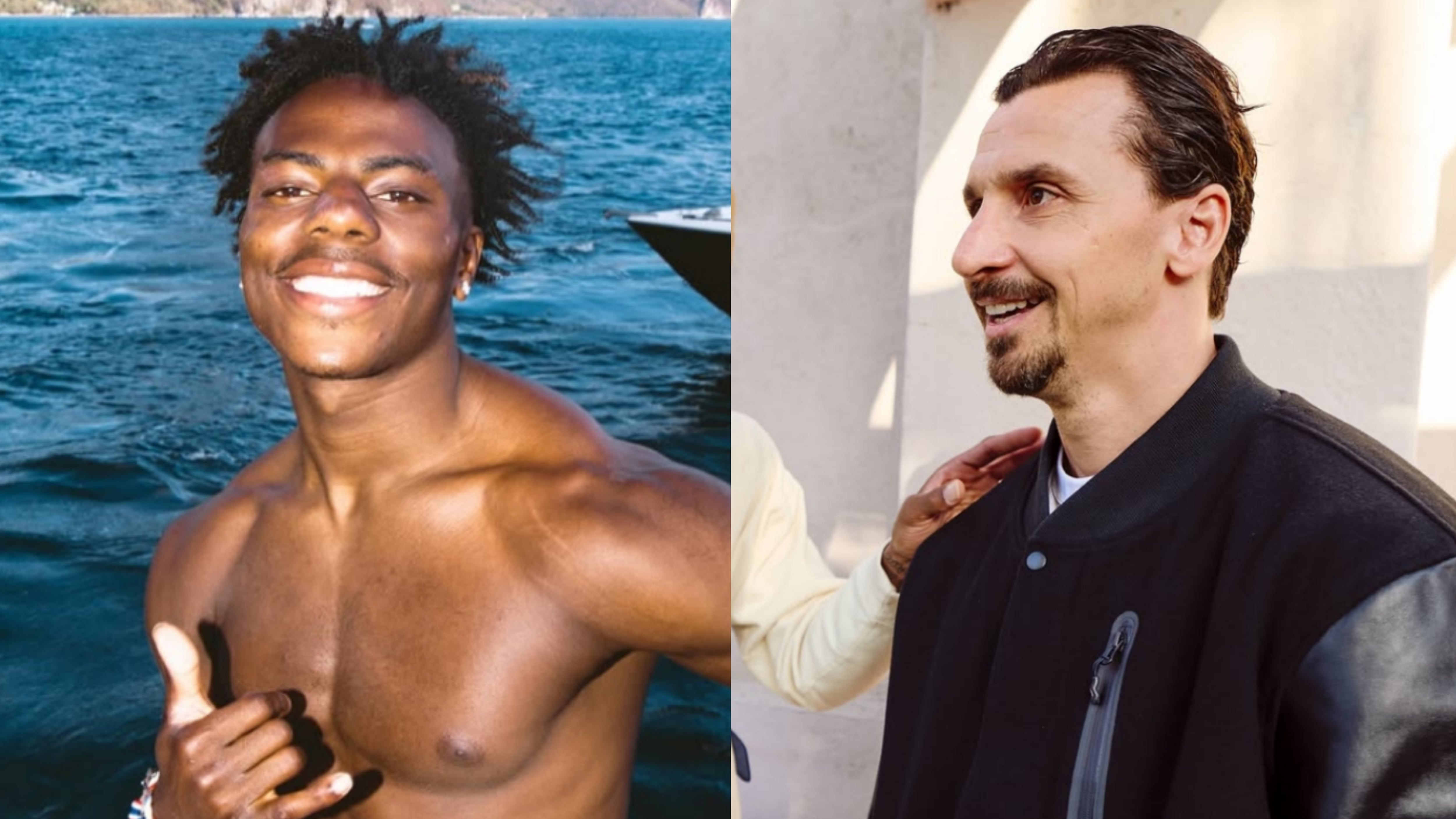 Ibrahimovic corrió a Speed en pleno programa.
