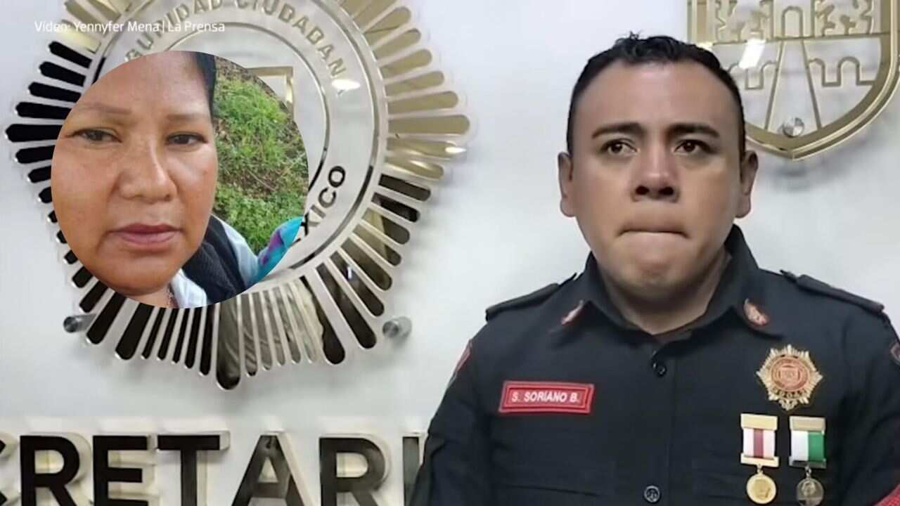 El policía que ayudó a rescatar a la nieta de Alicia Matías Teodoro, le pidió perdón por no haberla salvado.