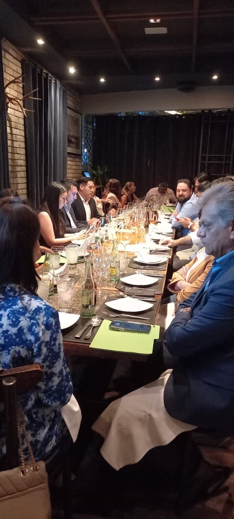 En Monterrey la reunión se realizó con la industria farmacéutica y socios comerciales.