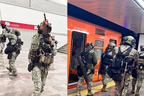 ¿Qué está pasando? Militares toman estaciones y realizan operativos en el Metro CDMX