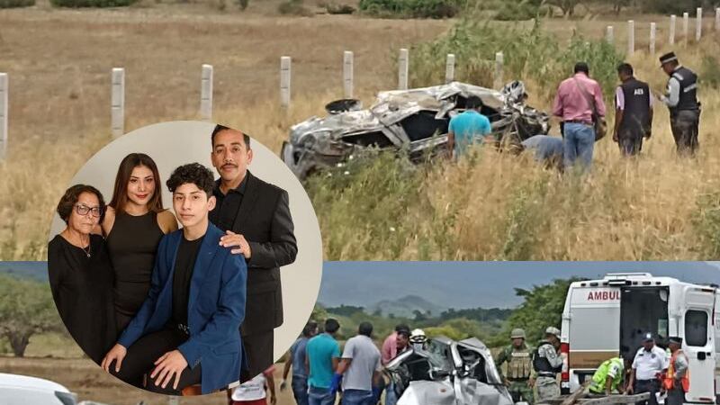 Choque en La Ventosa deja a seis personas muertas