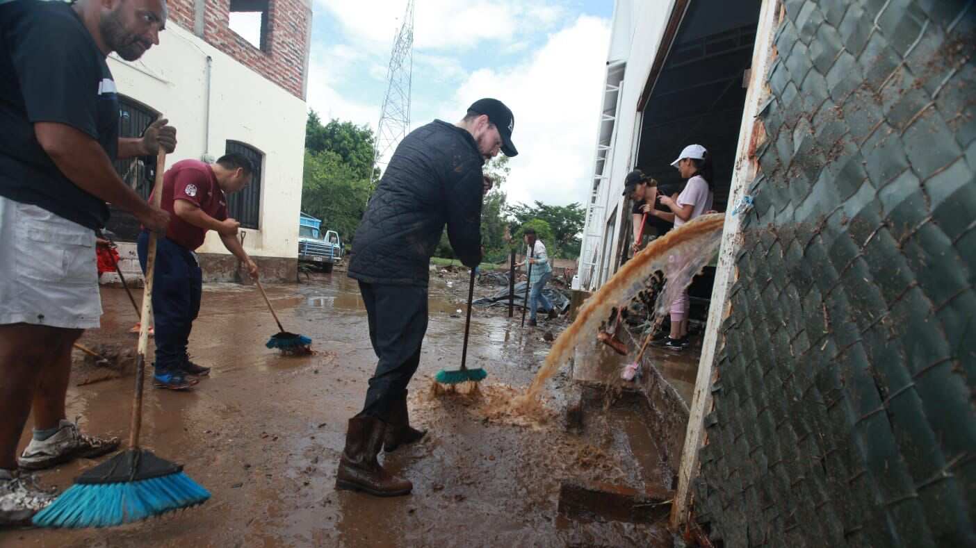 Las autoridades municipales tramitarán recursos del Fondo Estatal de Desastres para apoyar a los damnificados.