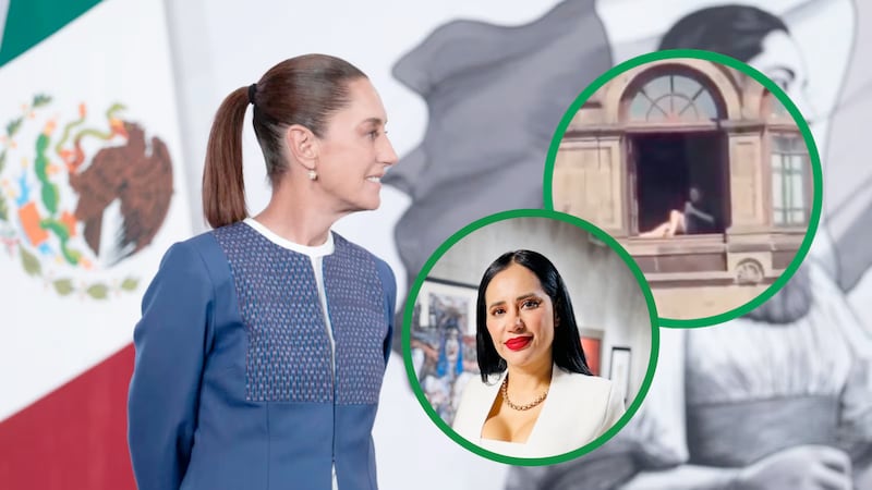 “Deben correrla”: Cuevas critica a mujer captada asoleándose en Palacio Nacional