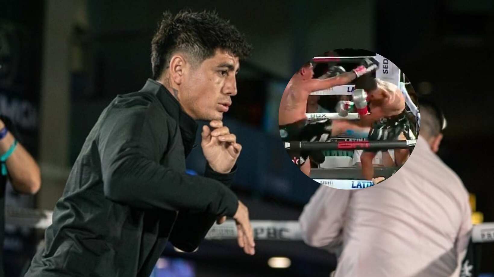 Tashiro Fierro perdió el control en el ring.