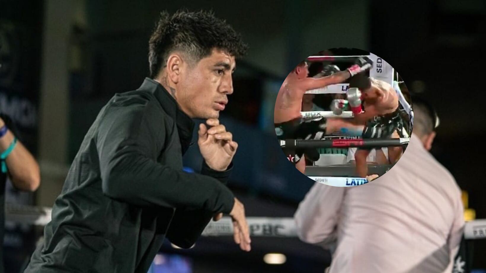 Tashiro Fierro perdió el control en el ring.