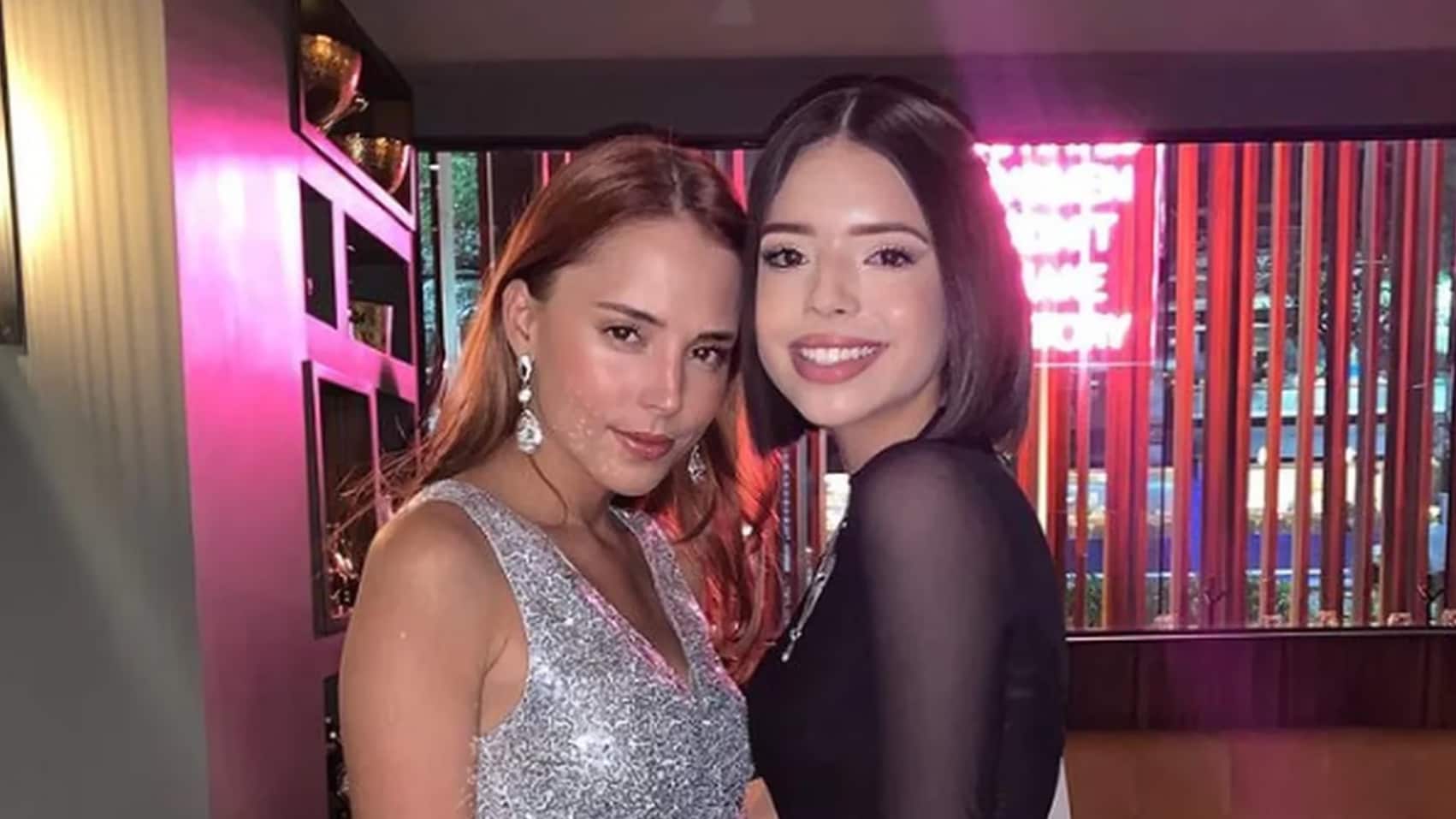 Majo y Ángela Aguilar suelen convivir en algunas ocasiones.