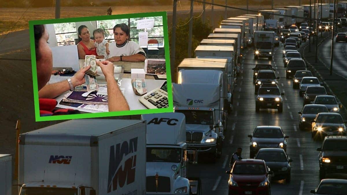 Comercio fronterizo.