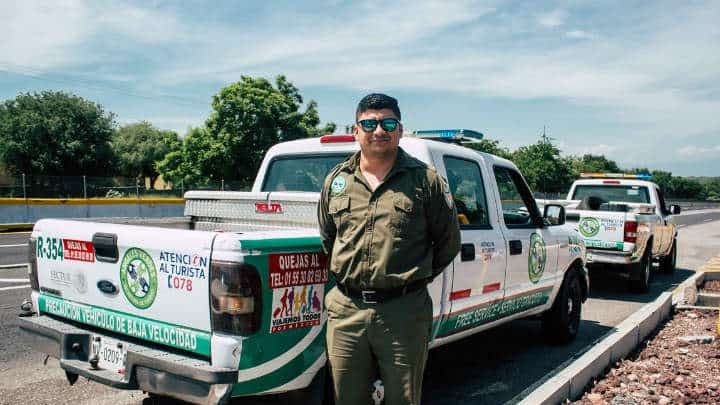 Ángeles Verdes en carreteras