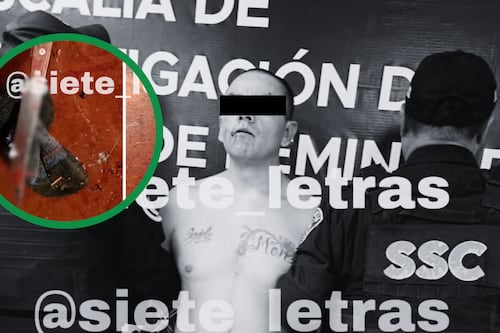 Feminicidio en Álvaro Obregón: mata a su pareja con un cuchillo y huye manchado de sangre