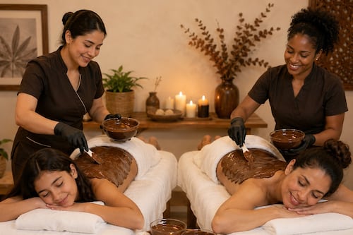 Chocolaterapia mezcla belleza, relajación y salud; conoce los beneficios de este tratamiento