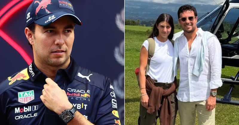 El espectacular look de Carola Martínez en la primera comunión de su hijo Sergio Pérez Jr.