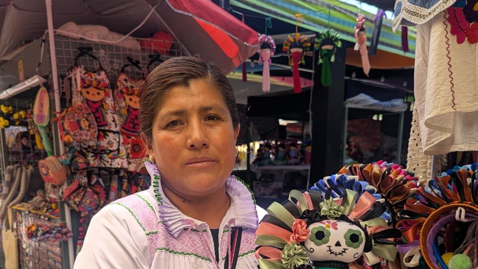 Margarita, artesana de San Ildefonso