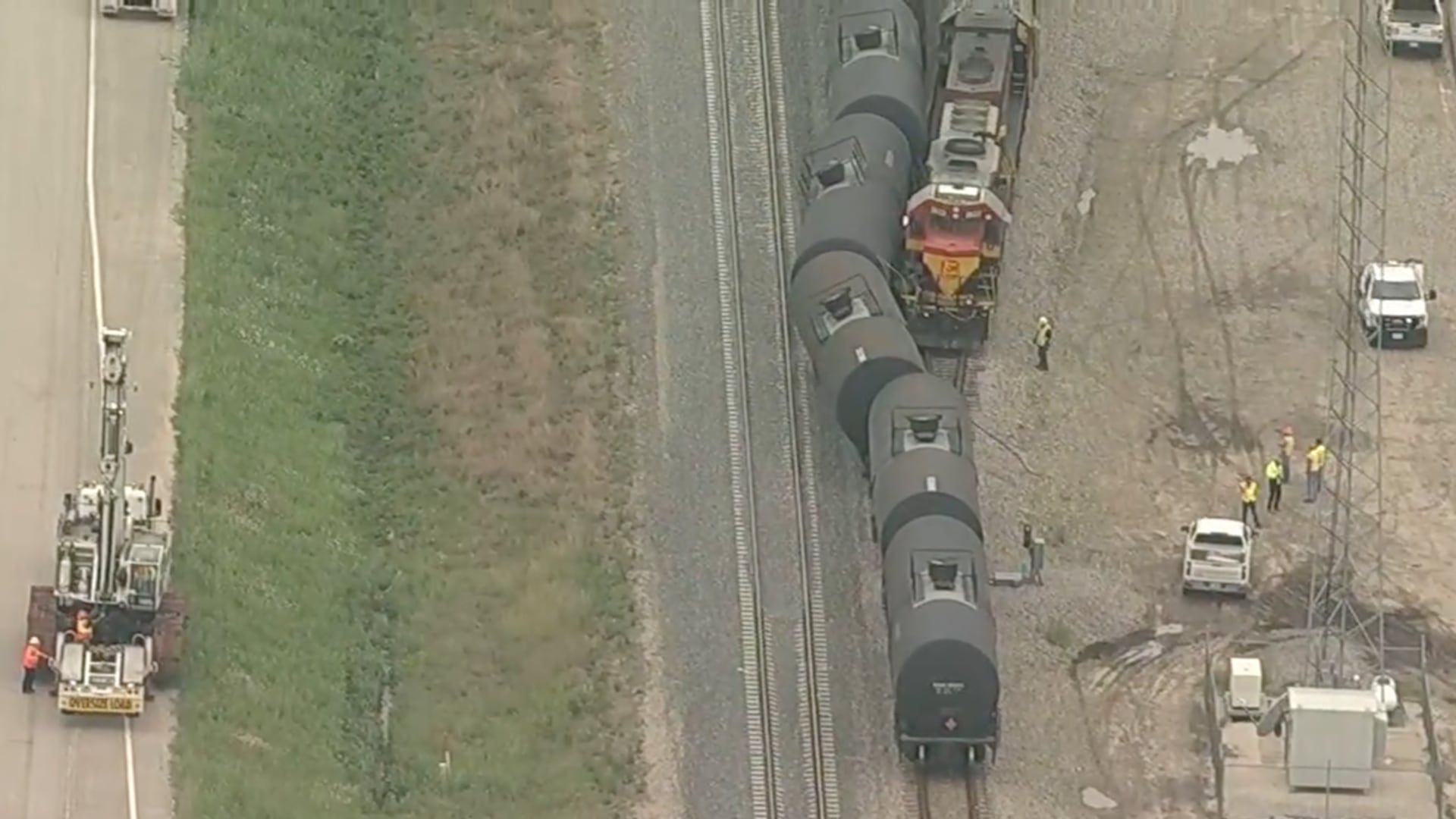 Descarrila tren en Texas