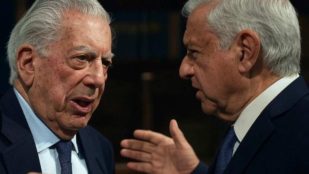 Vargas Llosa se convirtió en uno de los intelectuales más incómodos para el oficialismo mexicano
