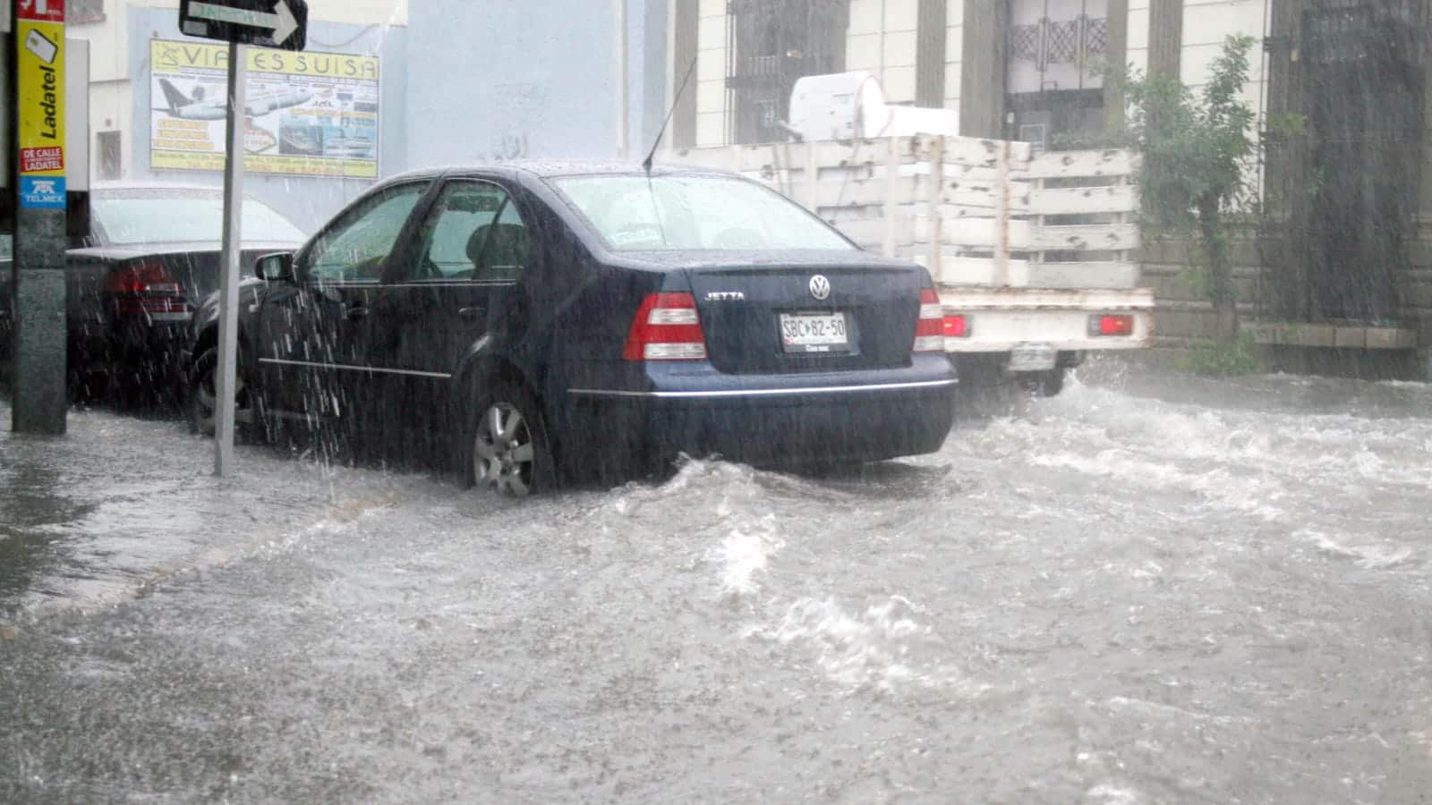 En el área metropolitana se esperan 75 mm de lluvia.