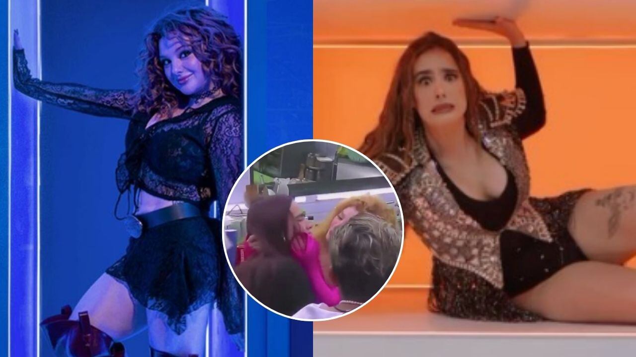 Gala Montes y Brigitte Bozo se besan frente a las cámaras de ‘LCDLFM’