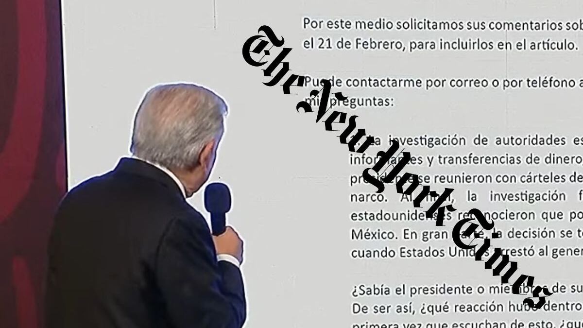 ¿Qué dice la carta del New York Times que revela nexos del narco con AMLO?