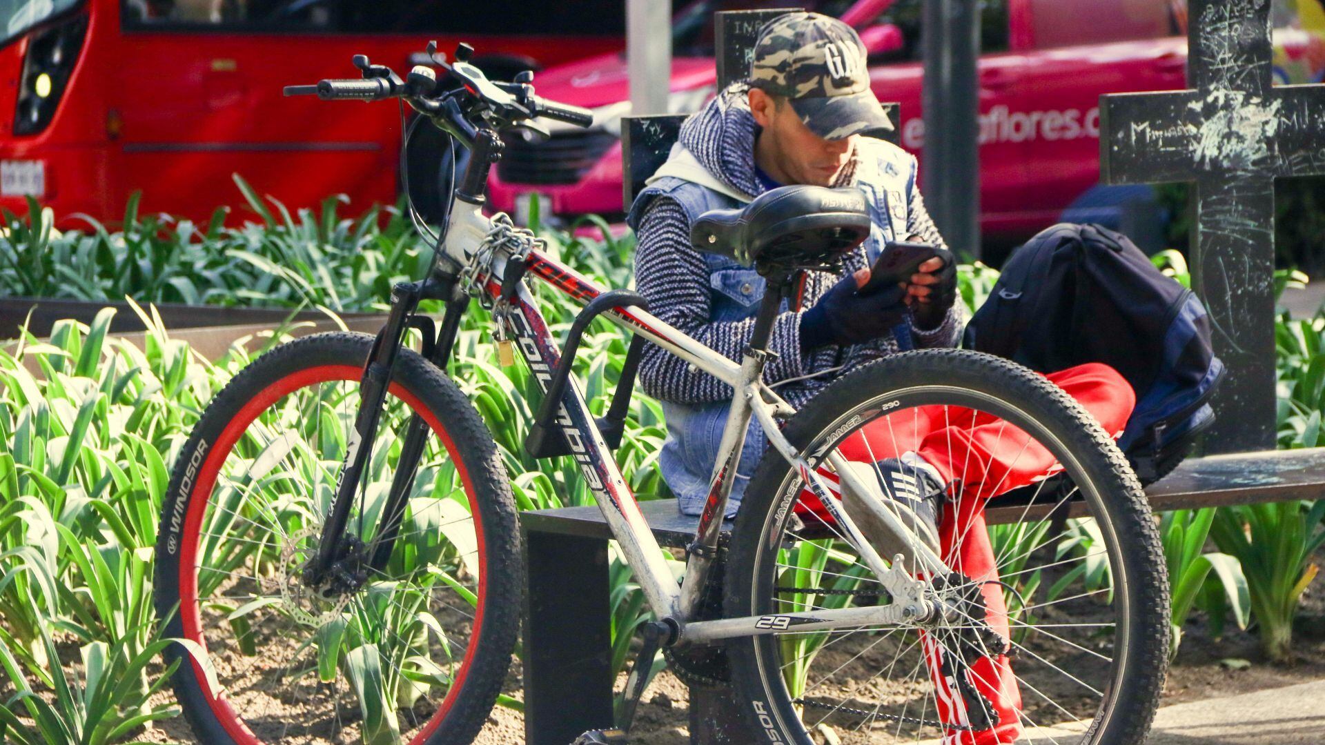 Uso de bicicleta en CDMX. Foto: Cuartoscuro
