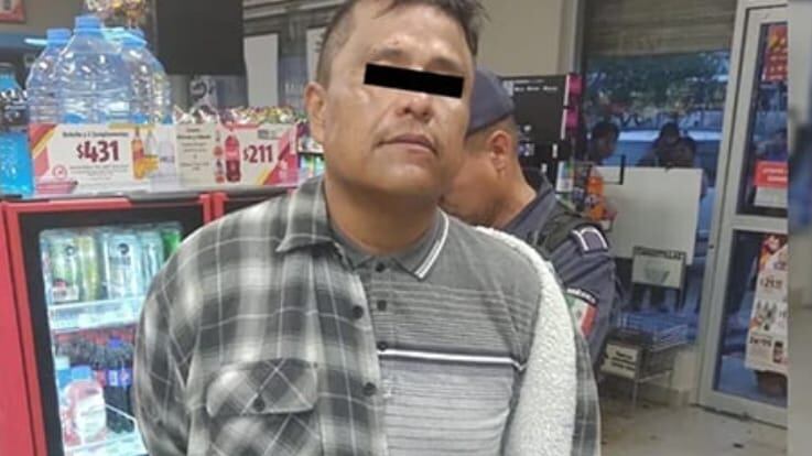 El asaltante se quedó sin posibilidad de escapar.