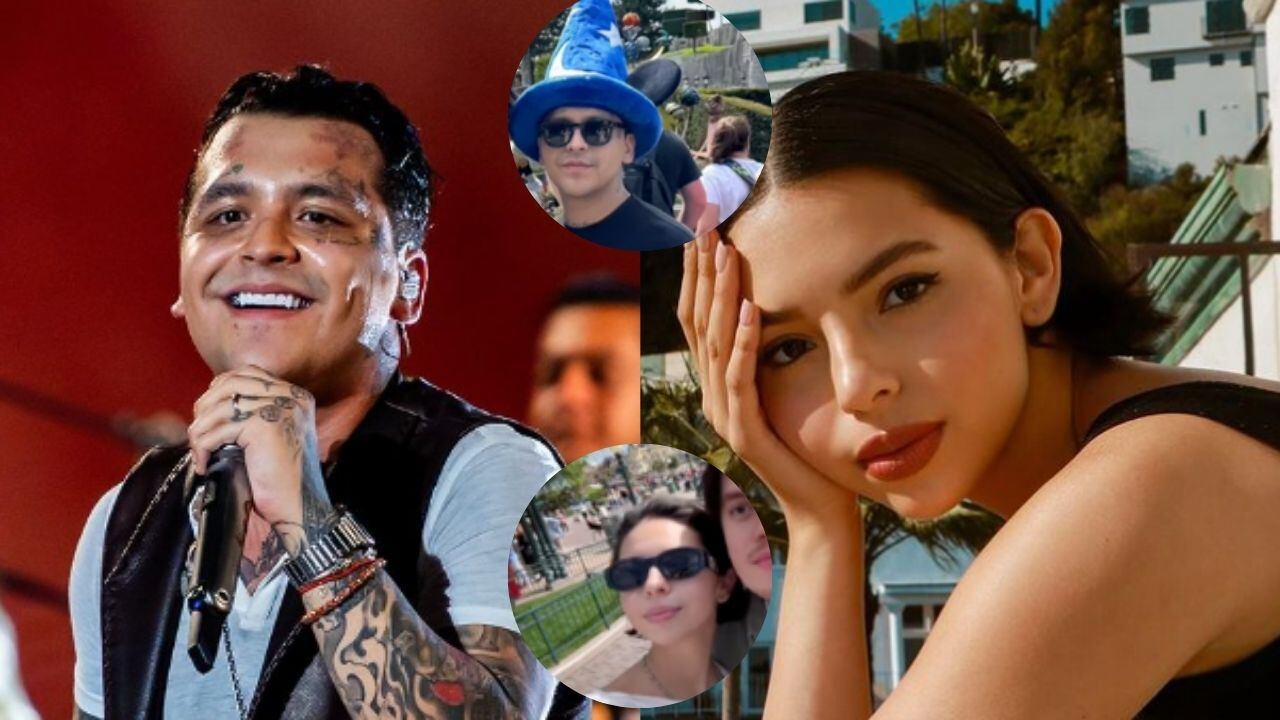 Christian Nodal y Ángela Aguilar