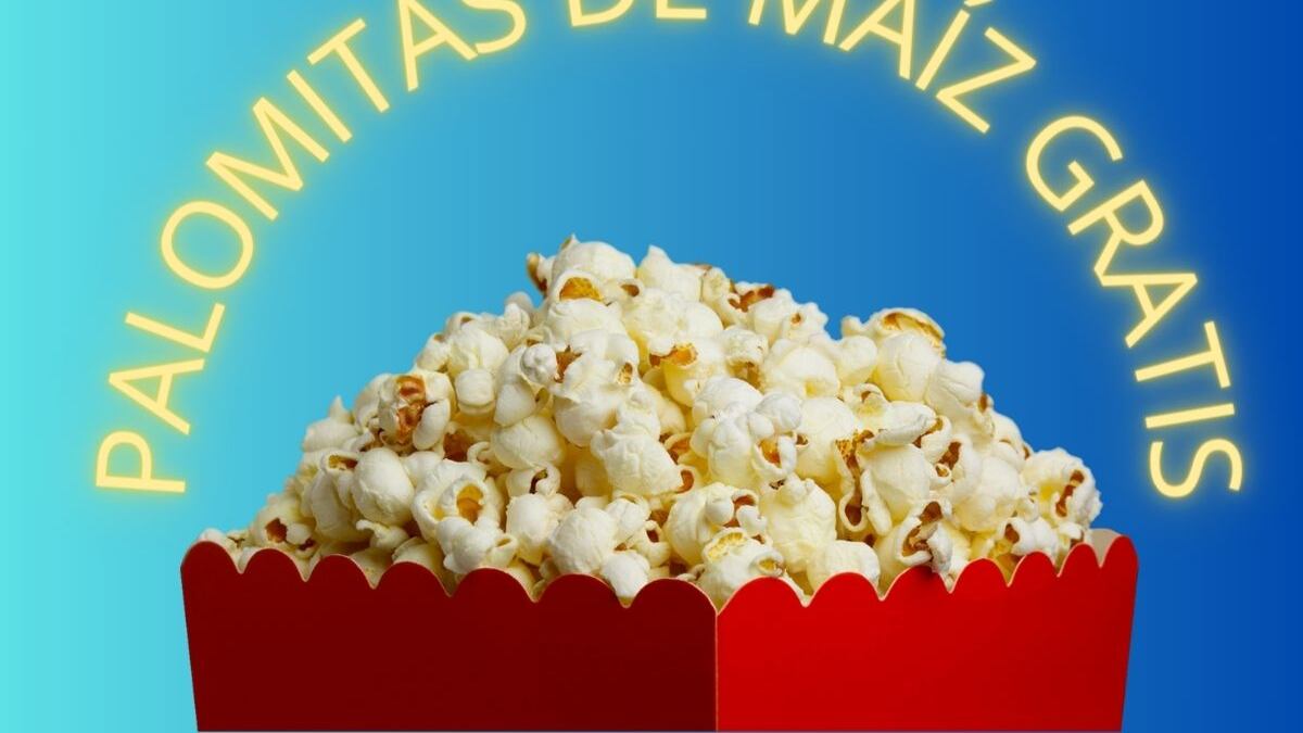 ¿En qué cine darán palomitas de maíz gratis hoy?