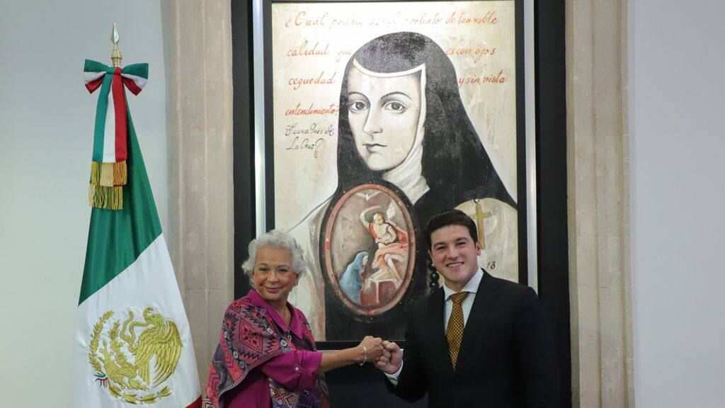 El gobernador electo se reunió con la Ministra