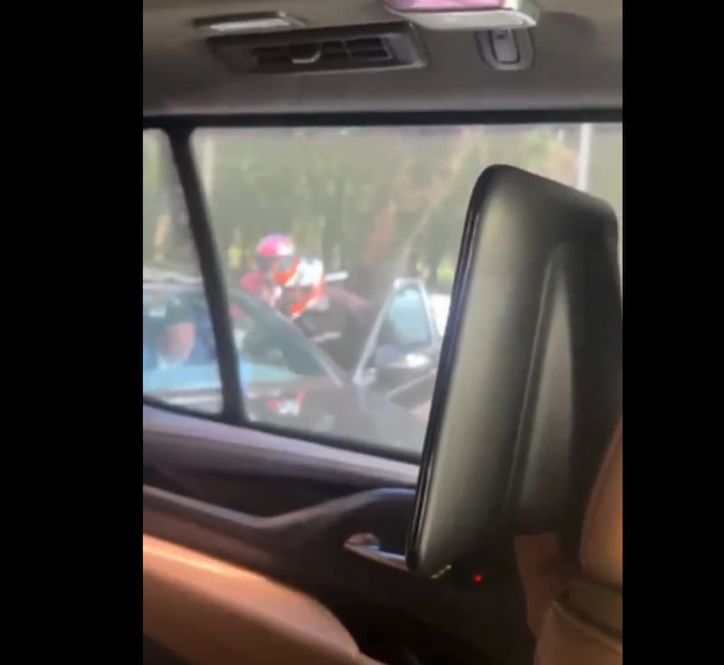 Asalto en semáforo