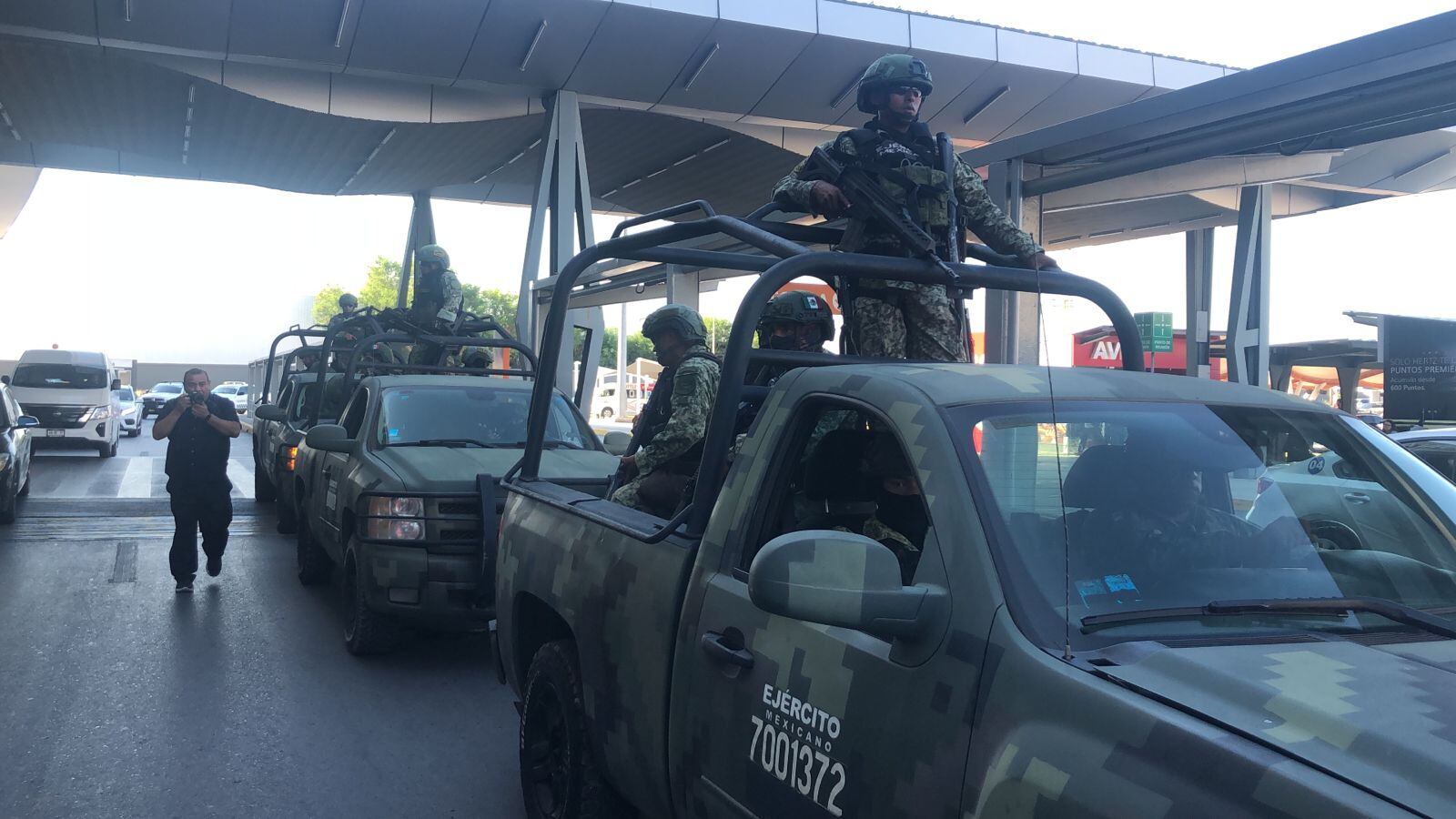 La llegada fue este miércoles a las 07:00 horas al Aeropuerto Internacional de Monterrey.