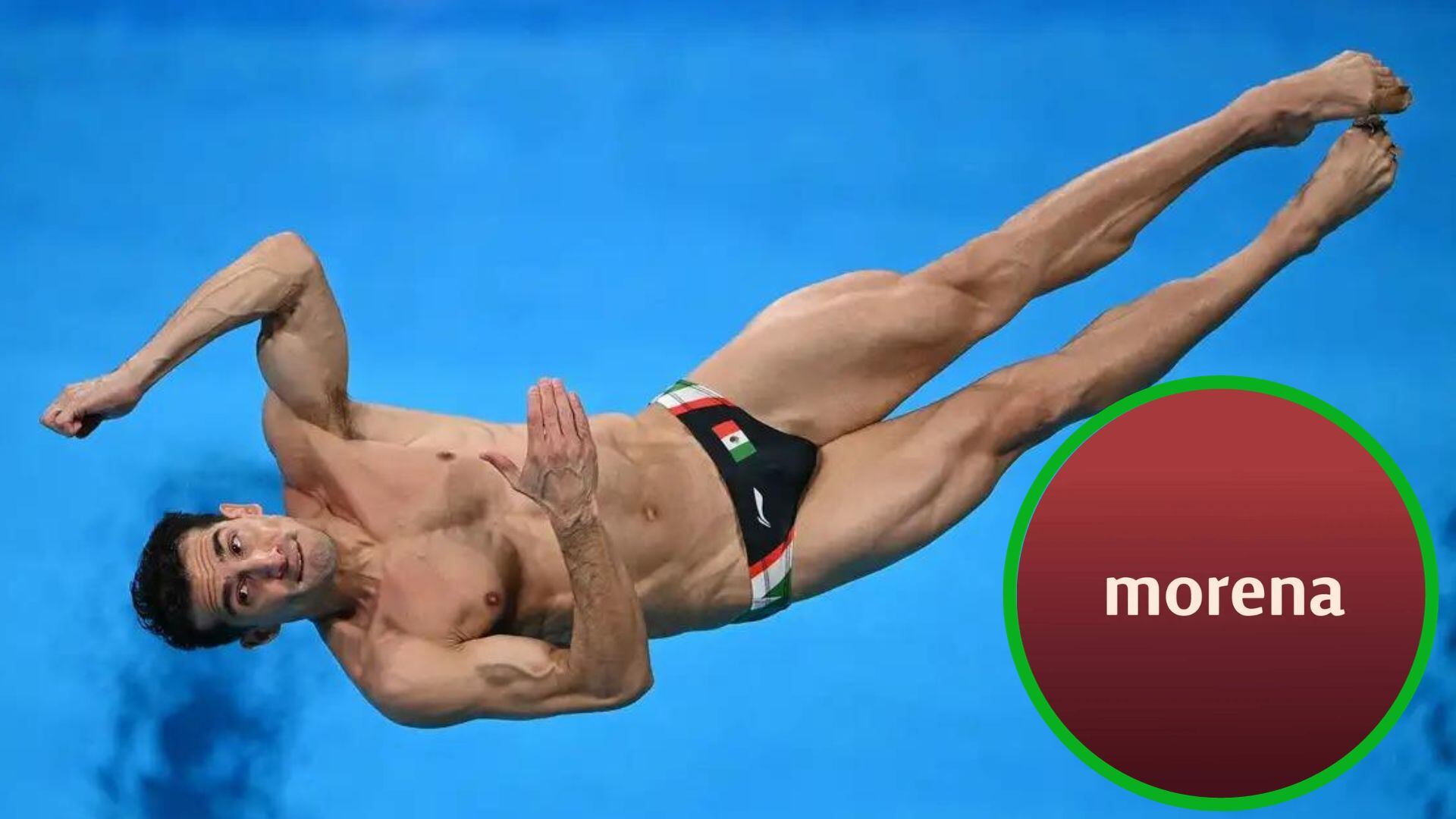 En su publicación, el clavadista comentó "Listos para lo que viene".