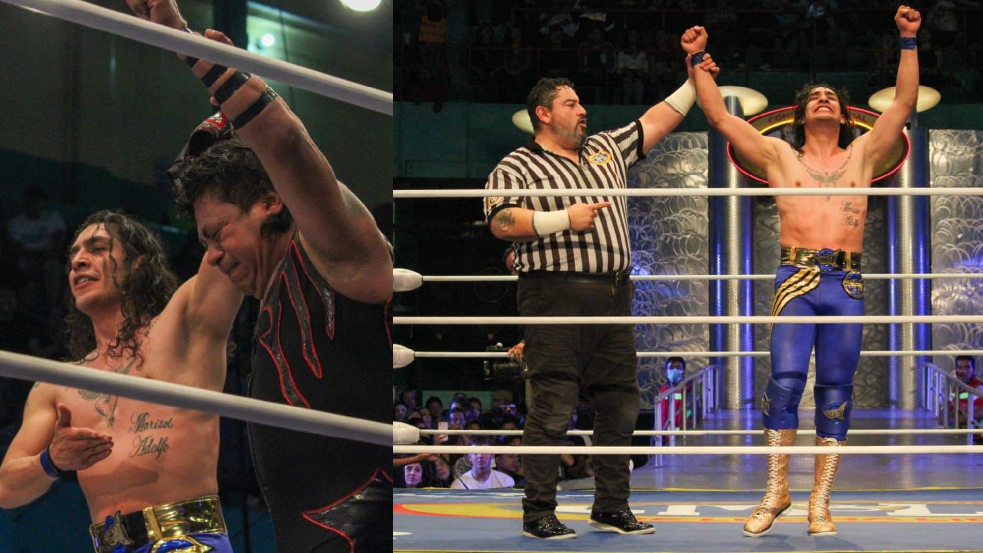 Blue Shark y Sombra Diabólika