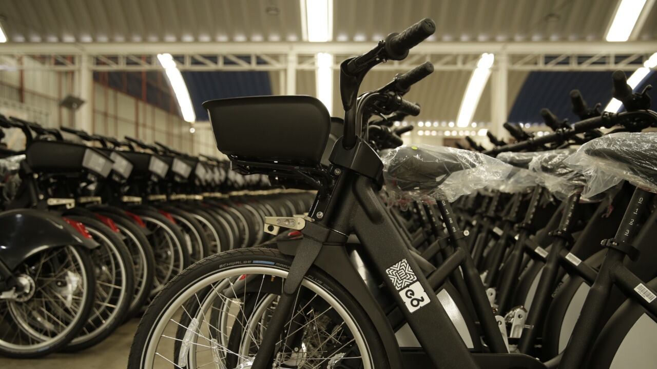 Renovación de Ecobici CDMX. Foto: Semovi