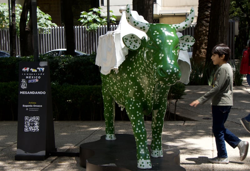 Regresa la estampida del CowParade a Paseo de la Reforma