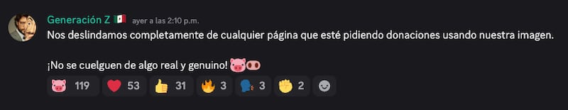 Falsa cuenta de Guacamaya Leaks pide donaciones a nombre de Generación Z México; movimiento se deslinda