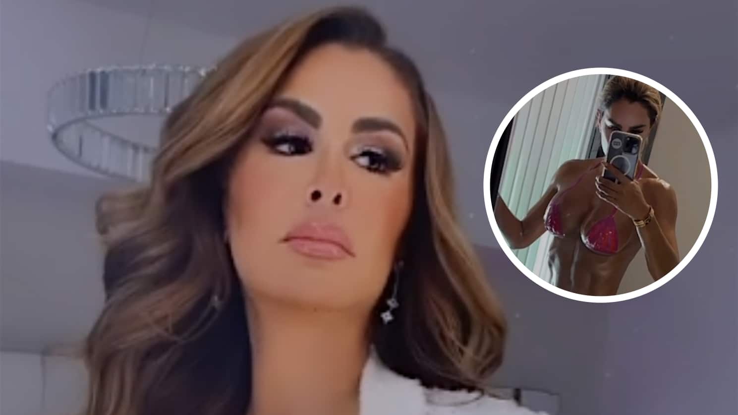 La actriz y cantante presume su cuerpo, y pide la opinión de sus seguidores.