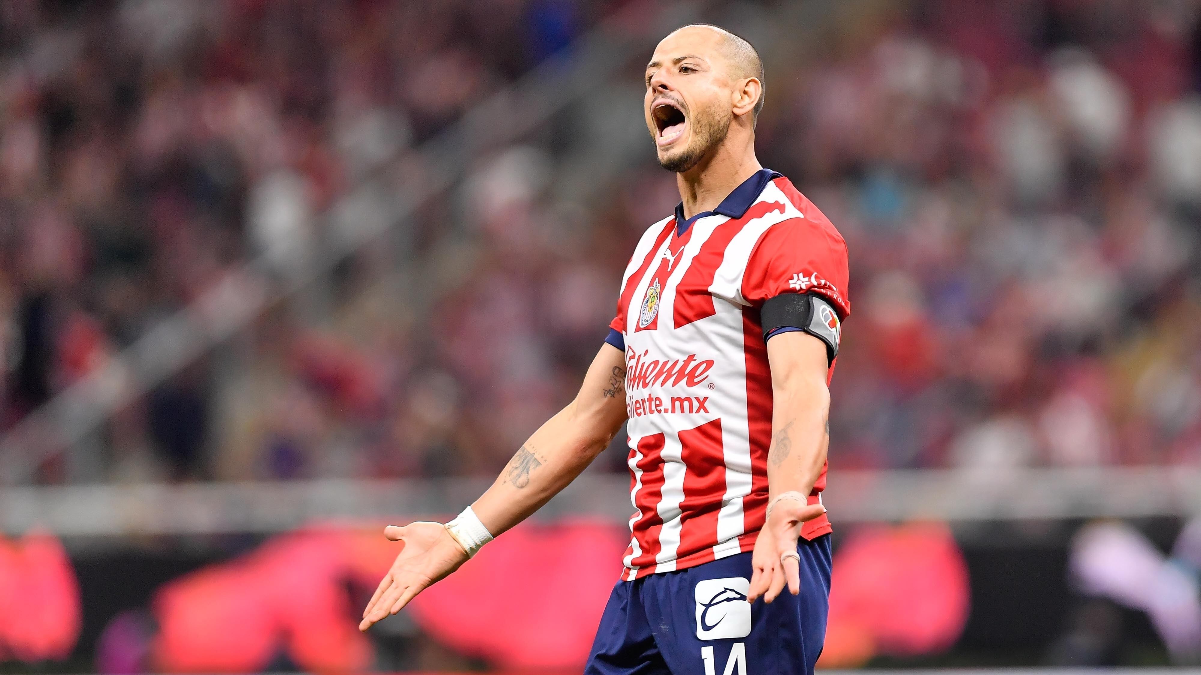 Chicharito Hernández ha jugado nueve partidos desde su regreso al Guadalajara.