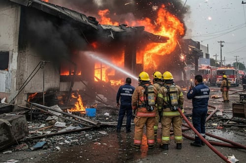 Explosión en presunto polvorín vuelve a sacudir Tultepec: dos lesionados en La Saucera